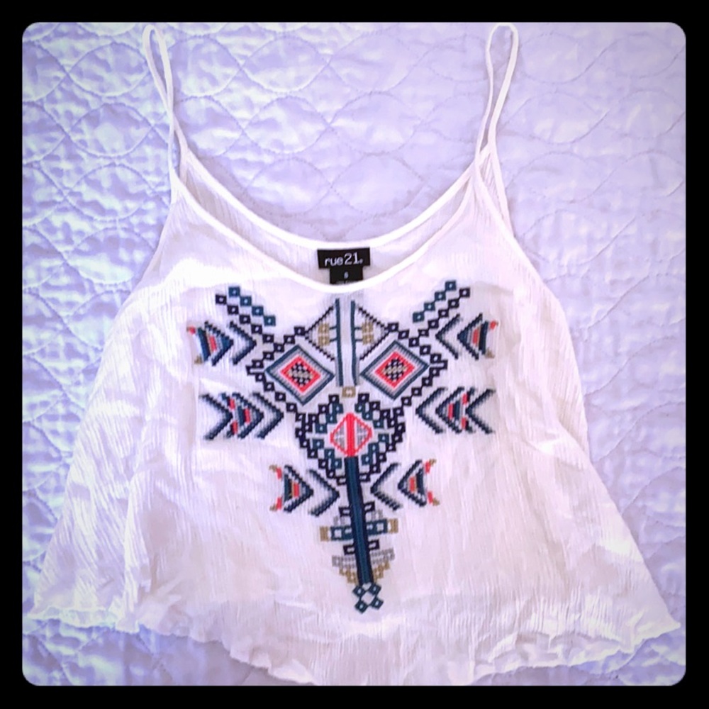 Small Rue 21 tank top